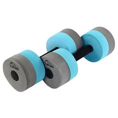 Аквагантель Larsen AquaFitness YP-27C сильной сопротивляемости (пара) графит/бирюзовый
