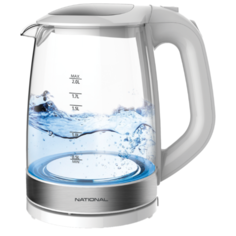 Чайник NATIONAL NK-KE20307, белый