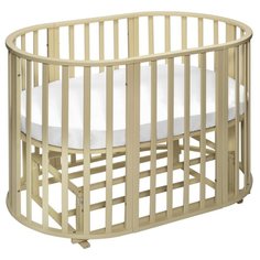 Кроватка SWEET BABY Delizia V2 9 в 1 (трансформер), поперечный маятник avorio