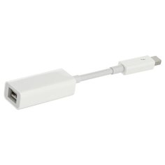 Кабель Apple Thunderbolt - FireWire (MD464ZM/) 0.2 м белый