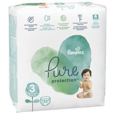 Pampers подгузники Pure Protection 3 (6-10 кг) 22 шт.