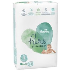 Pampers подгузники Pure Protection 1 (2-5 кг) 50 шт.