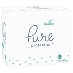 Pampers подгузники Pure Protection 4 (9-14 кг) 160 шт.