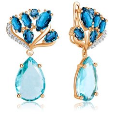 Бронницкий Ювелир Серьги из красного золота Д0268-724497