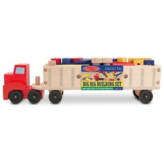 Винтовой конструктор Melissa & Doug Classic Toy 2758 Big Rig Building Truck Wooden Play Set