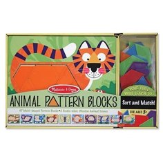 Набор рамок-вкладышей Melissa & Doug Животные (4382M)