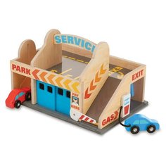 Melissa & Doug Сервисный центр бежевый/голубой