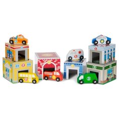 Сортер Melissa & Doug Здания и транспортные средства