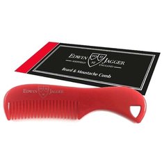 Расческа для усов и бороды Edwin Jagger Beard & Moustache Comb