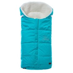 Конверт-мешок Nuovita Siberia Bianco меховой 90 см голубой