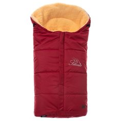 Конверт-мешок Nuovita Siberia Pesco меховой 90 см красный
