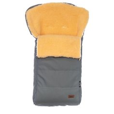 Конверт-мешок Nuovita Alpino Lux Pesco меховой 85 см серый