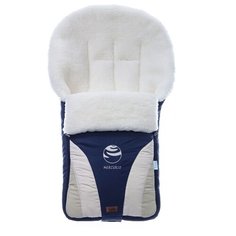 Конверт-мешок Nuovita Cosmo Bianco меховой 90 см Меркурий