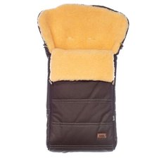 Конверт-мешок Nuovita Alpino Lux Pesco меховой 85 см шоколад