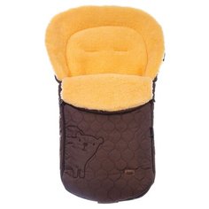 Конверт-мешок Nuovita Polare Pesco меховой 90 см шоколад