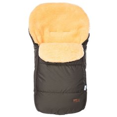 Конверт-мешок Nuovita Vichingo Pesco меховой 90 см хаки