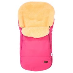 Конверт-мешок Nuovita Vichingo Pesco меховой 90 см розовый