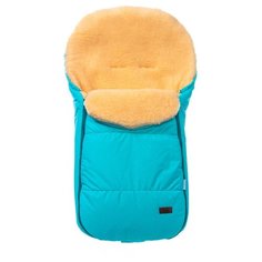 Конверт-мешок Nuovita Vichingo Pesco меховой 90 см голубой