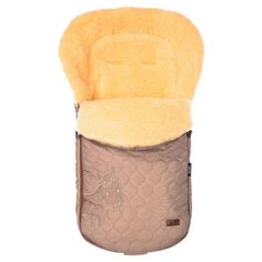 Конверт-мешок Nuovita Polare Pesco меховой 90 см капучино