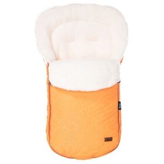 Конверт-мешок Nuovita Polare Bianco меховой 90 см оранжевый