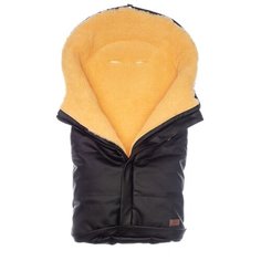 Конверт-мешок Nuovita Siberia Lux Pesco меховой 90 см черный