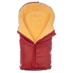 Конверт-мешок Nuovita Siberia Lux Pesco меховой 90 см красный