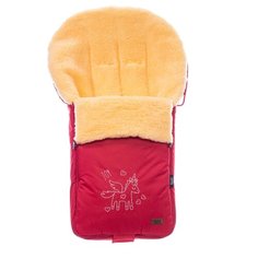 Конверт-мешок Nuovita Islanda Pesco меховой 90 см красный