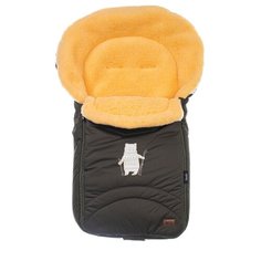 Конверт-мешок Nuovita Tundra Pesco меховой 90 см хаки