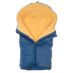 Конверт-мешок Nuovita Siberia Lux Pesco меховой 90 см темно-синий