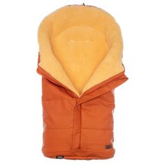 Конверт-мешок Nuovita Siberia Lux Pesco меховой 90 см оранжевый