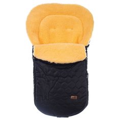 Конверт-мешок Nuovita Polare Pesco меховой 90 см черный