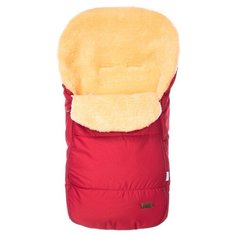 Конверт-мешок Nuovita Vichingo Pesco меховой 90 см красный