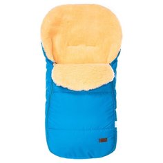 Конверт-мешок Nuovita Vichingo Pesco меховой 90 см морской