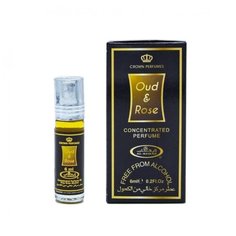 Масляные духи Al Rehab Oud & Rose, 6 г