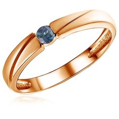 Бронницкий Ювелир Кольцо из красного золота 13073-102, размер 16.5