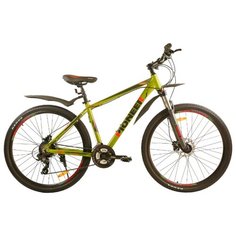 Горный (MTB) велосипед Pioneer Nevada хаки-черный-красный 18" (требует финальной сборки)