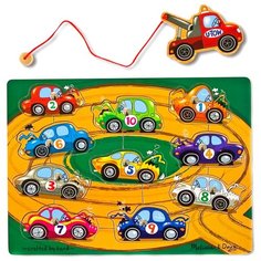 Бирюлька Melissa & Doug Взять на буксир разноцветный