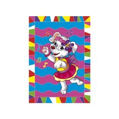 Гравюра Рыжий кот Песик, в пакете с ручкой (Г-9430) цветная основа