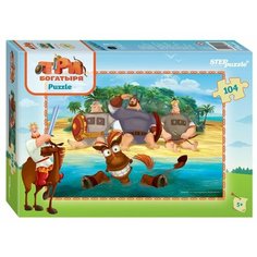 Пазл Step puzzle Мельница Три богатыря (82155), 104 дет.