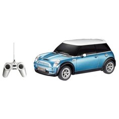 Легковой автомобиль Rastar Minicooper S (20900) 1:18 голубой