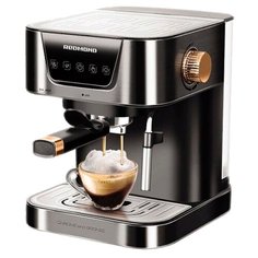 Кофеварка рожковая REDMOND RCM-CBM1514 черный/серебристый
