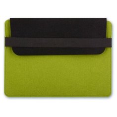 Феникс+ Папка для документов А4, на резинке, фетр зеленый
