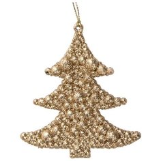 Елочная игрушка Magic Time Елочка (77889) золотистый