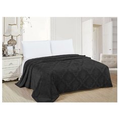 Плед Cleo Парма 180х200 см, черный