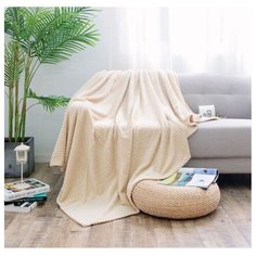 Плед Cleo Royal plush 150х200 см, бежевый