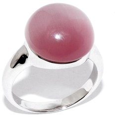 Silver WINGS Кольцо с кошачьим глазом из серебра 21sr1153-c005-97, размер 16.5