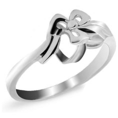 Silver WINGS Кольцо Цветок из серебра 011ri56820-119, размер 16.5