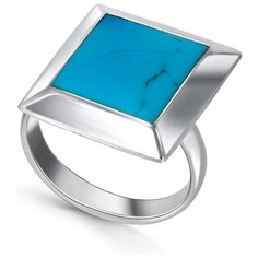 Silver WINGS Кольцо с бирюзой из серебра 21jr30097-28, размер 17.5