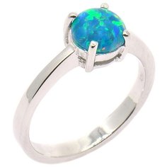 Silver WINGS Кольцо с опалами из серебра 210051e-32-197, размер 17.5