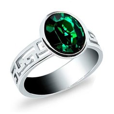 Silver WINGS Кольцо с кристаллами swarovski из серебра 210059-207e-113, размер 16.5